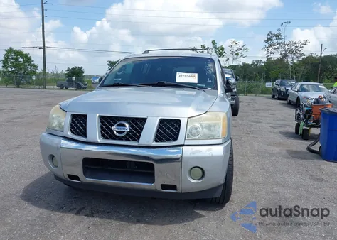 2006 Nissan Armada Se из США, поврежденный, VIN 5N1AA08A36N709737